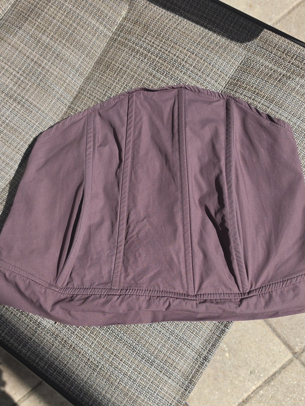 KENDALL & KYLIE Corset Mauve Strapless Skirt-Style Bandeau